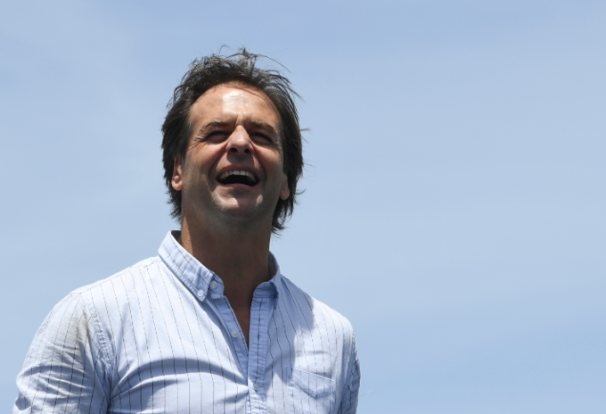 Luis Lacalle Pou, presidente de Uruguay