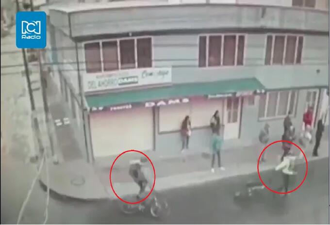 Ladrones en bibicileta tienen jodida Engativá