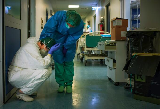 Crisis en hospital de Italia