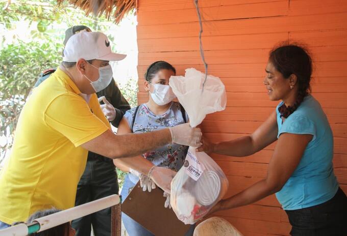 Los mercados se entregan en todos los municipios.
