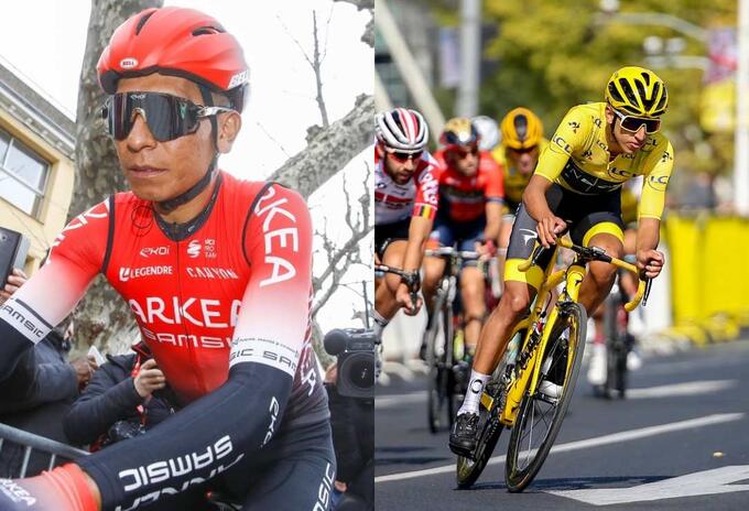Nairo Quintana - Egan Bernal