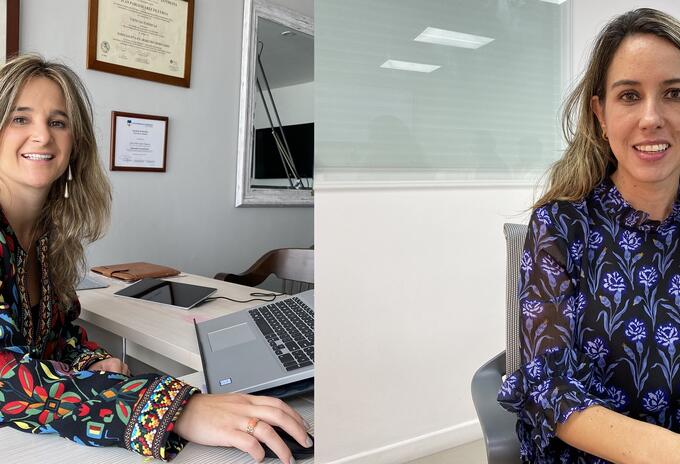 Lina Morales y Lilian Perea, destacadas empresarias colombianas