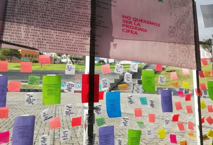 Protesta #NosotrasHablamos