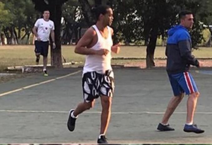Ronaldinho en la cárcel