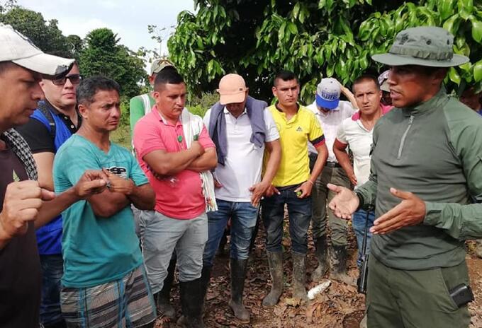 Enfrentamientos Putumayo