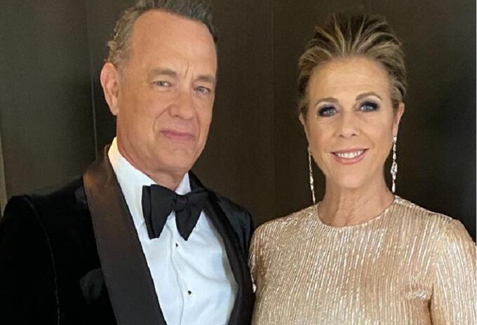 Tom Hanks y su esposa Rita Wilson
