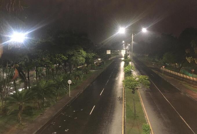 Toque de queda en Ibagué.