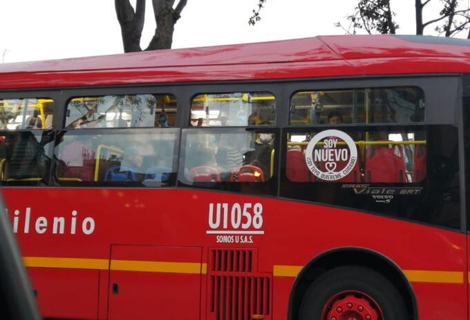 Congestión en Transmilenio Congestión en Transmilenio