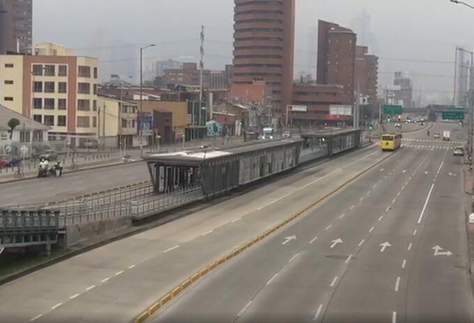 Bogotá aislada