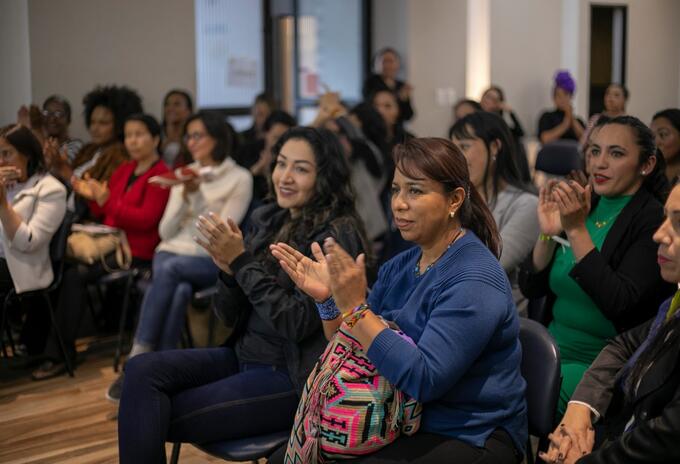 Escuela para Mujeres o 'Escuela feminista', en Bogotá.