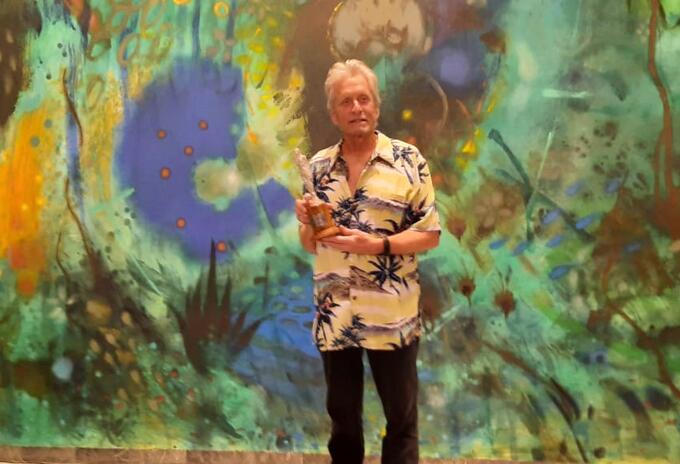 Michael Douglas en Cartagena