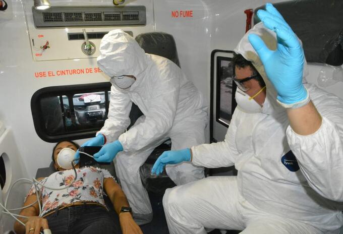El ejercicio se realizó para revisar la capacidad de atención del Hospital Universitario de Caribe