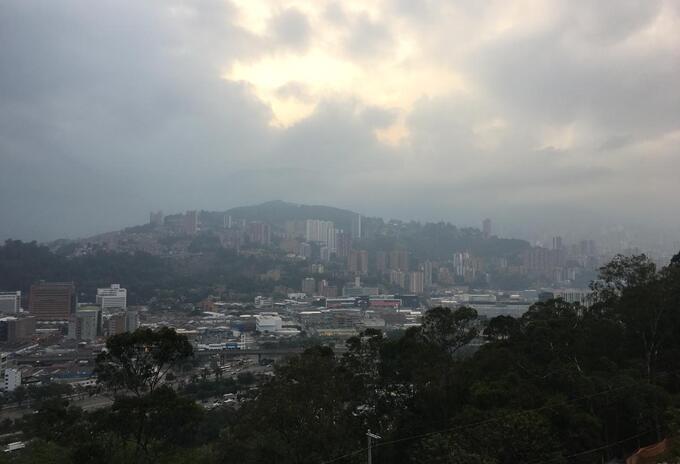 Panorámica de Medellín.