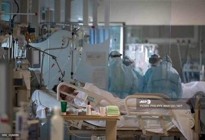 Atención de pacientes con coronavirus en Madrid, España Atención de pacientes con coronavirus en Madrid, España