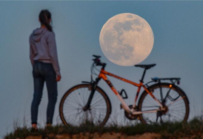 Superluna rosada en Alemania Superluna rosada en Alemania