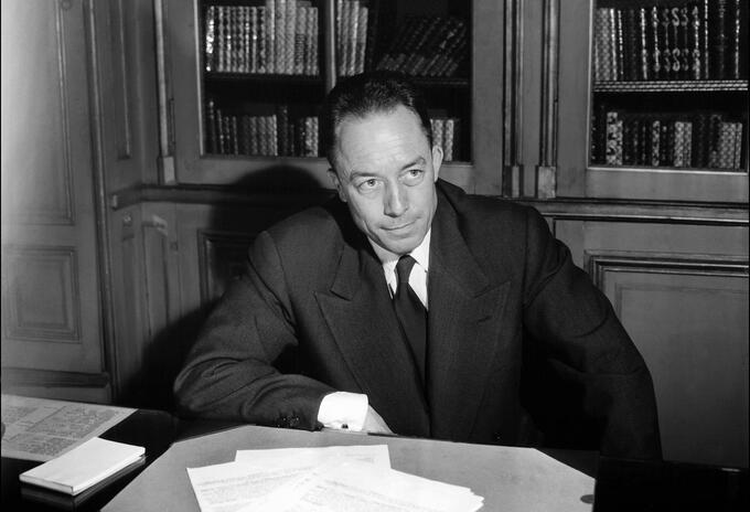El premio nobel Alber Camus