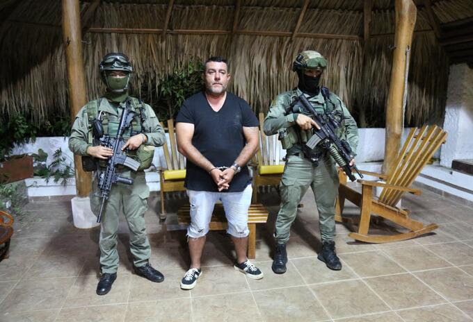 La captura se llevó a cabo el pasado sábdado.