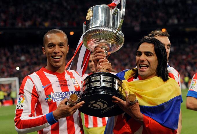 Falcao García se coronó campeón de la Europa League con el Atlético de Madrid Falcao García se coronó campeón de la Europa League con el Atlético de Madrid