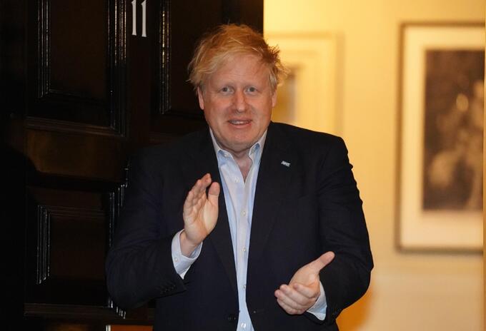 Boris Johnson, primer ministro británico