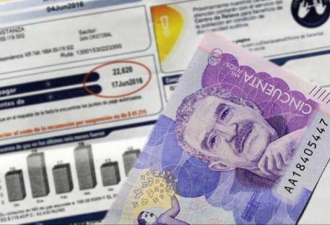 Factura de servicios públicos