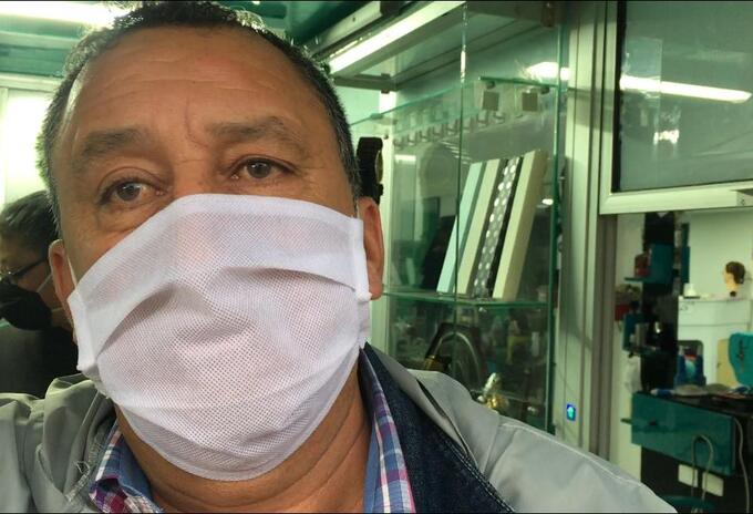 Edgar Bernal, comerciante de Bogotá.
