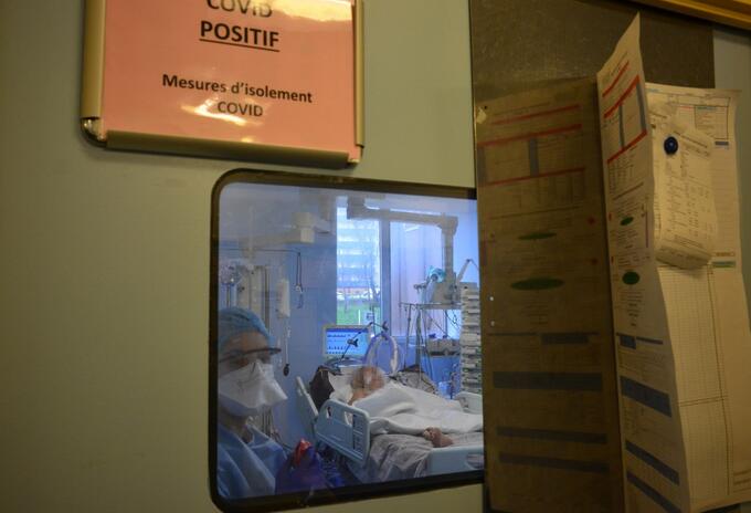 Coronavirus en Francia - Hospital Bichat