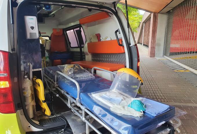 Elementos de protección entregados al personal de salud en Medellín