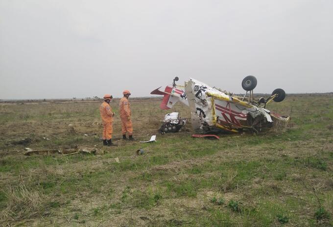 Aeronave HK -638 Accidentada en Yopal