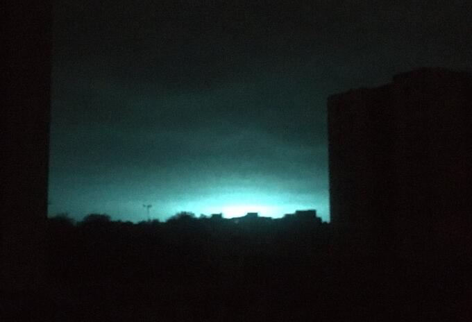 Explosión central eléctrica en Maracaibo