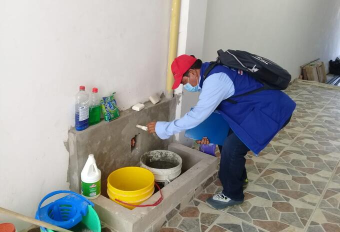 Los funcionarios han hecho visitas en las casas del Atlántico.
