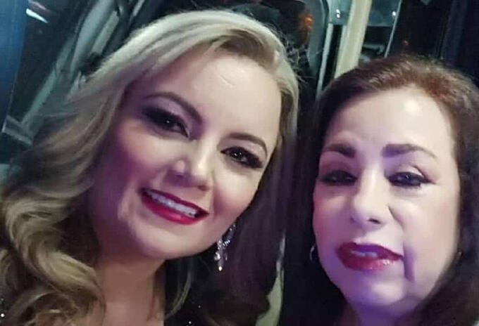Lina Barrientos y Fabiola Calle, integrantes de las Hermanitas Calle.
