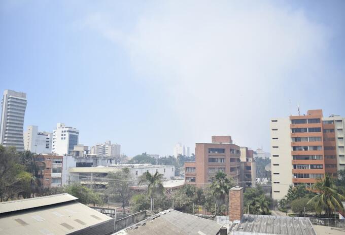 Incendio forestal en Parque Isla Salamanca Afectaciones en Barranquilla por la humareda