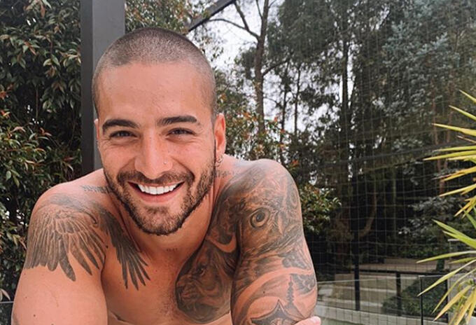 Maluma Maluma aparece sin ropa en Instagram y reta a sus seguidores