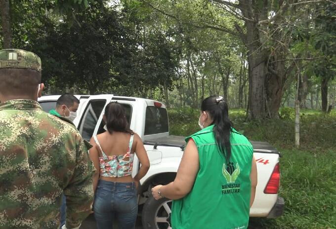 Reclutamiento Menor Caquetá