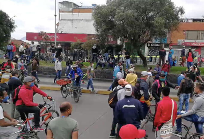 Protestas en Suba