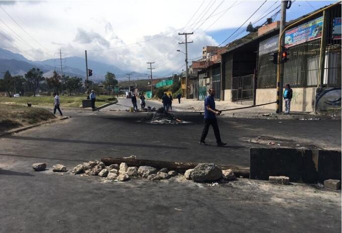 Protestas en Ciudad Bolívar