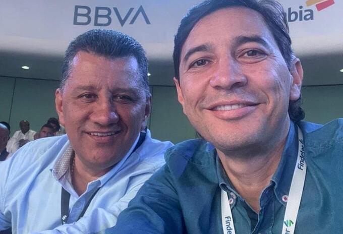 Imagen de archivo, gobernador Ricardo Orozco y alcalde Andrés Hurtado