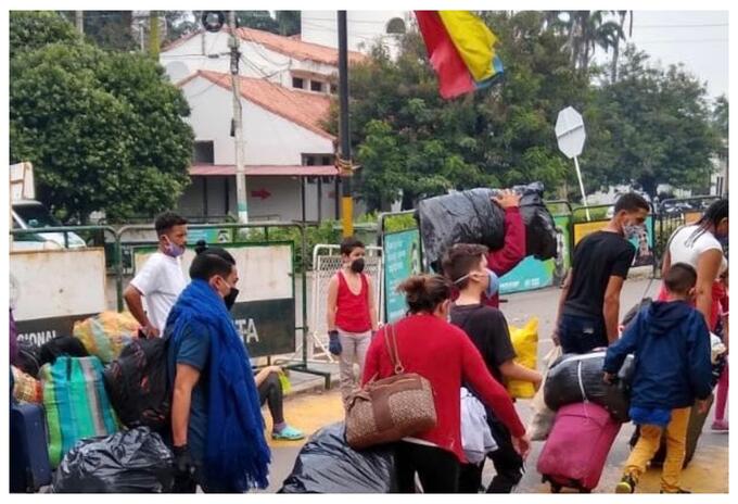 migrantes venezolanos