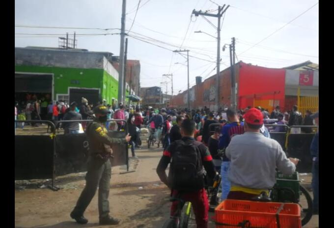 Sector de El Amparo en Bogotá