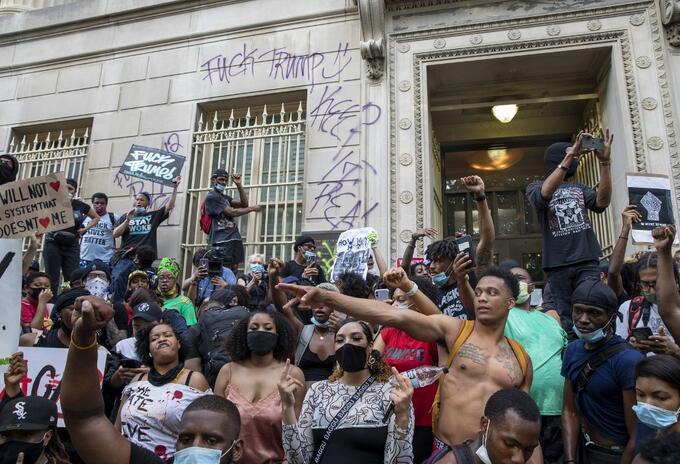 Protestas y disturbios en EE.UU