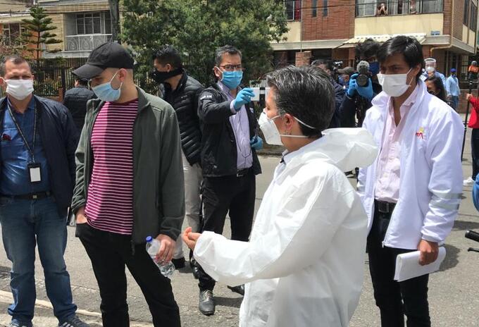 La alcaldesa Claudia López promovió prácticas de autocuidado en el sur de Bogotá
