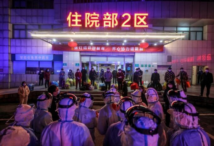 Hospital de Wuhan en China