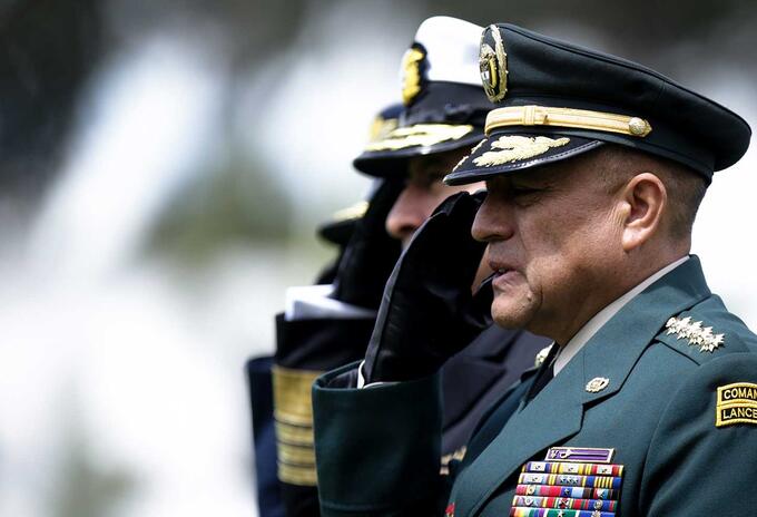 El general Luis Fernando Navarro El general Luis Fernando Navarro
