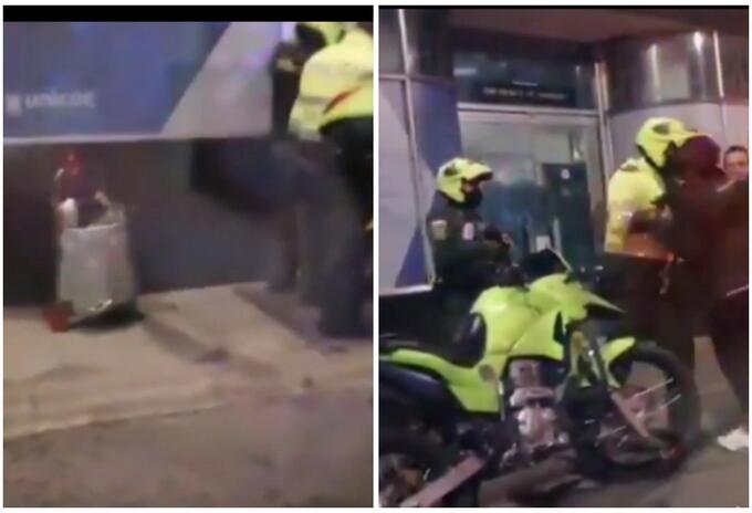 Abuso de autoridad con vendedora de tintos