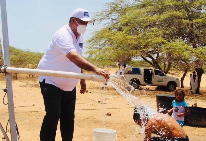 Los indígenas llevaban varios años sin agua en sus comunidades