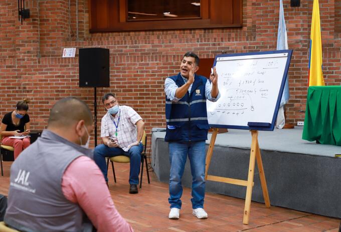 Alcalde Cali, Jorge Iván Ospina.