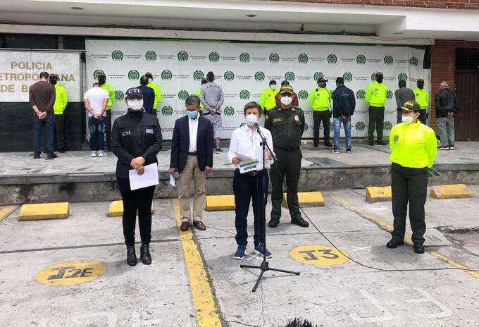 Capturados por abusos sexuales en Bogotá