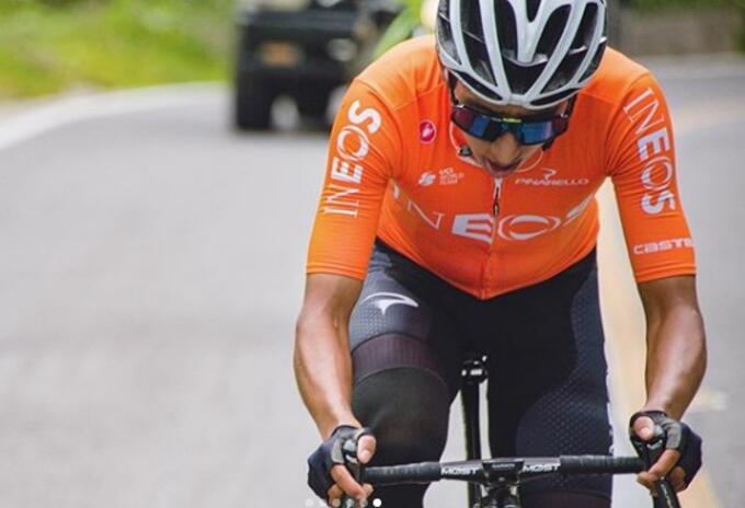 Egan Bernal - nuevo entrenamientos