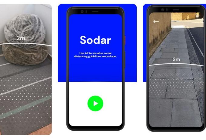 Sodar, app para garantizar la distancia segura