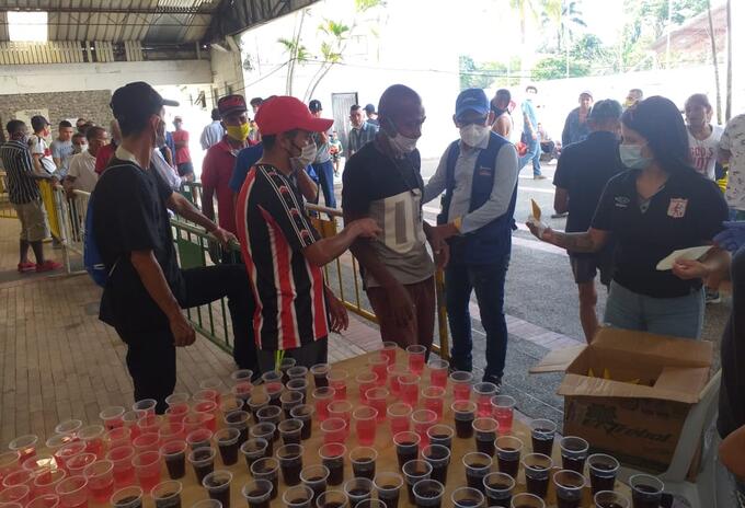 Fueron cerca de 300 habitantes de calle beneficiados